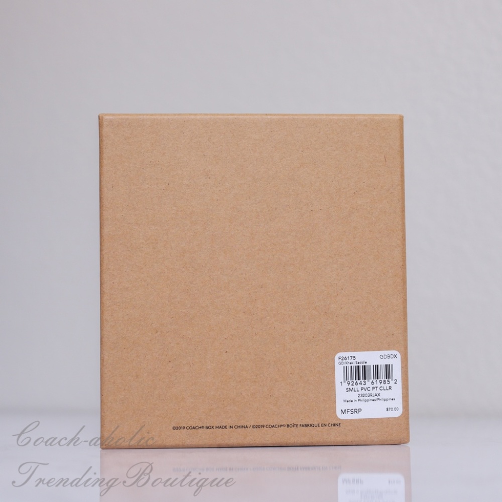 Coach F26175 Small Pet Dog Collar Gift Box - Picture 8 of 8